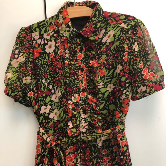 Floral Midi Dress - Picture 4 of 8